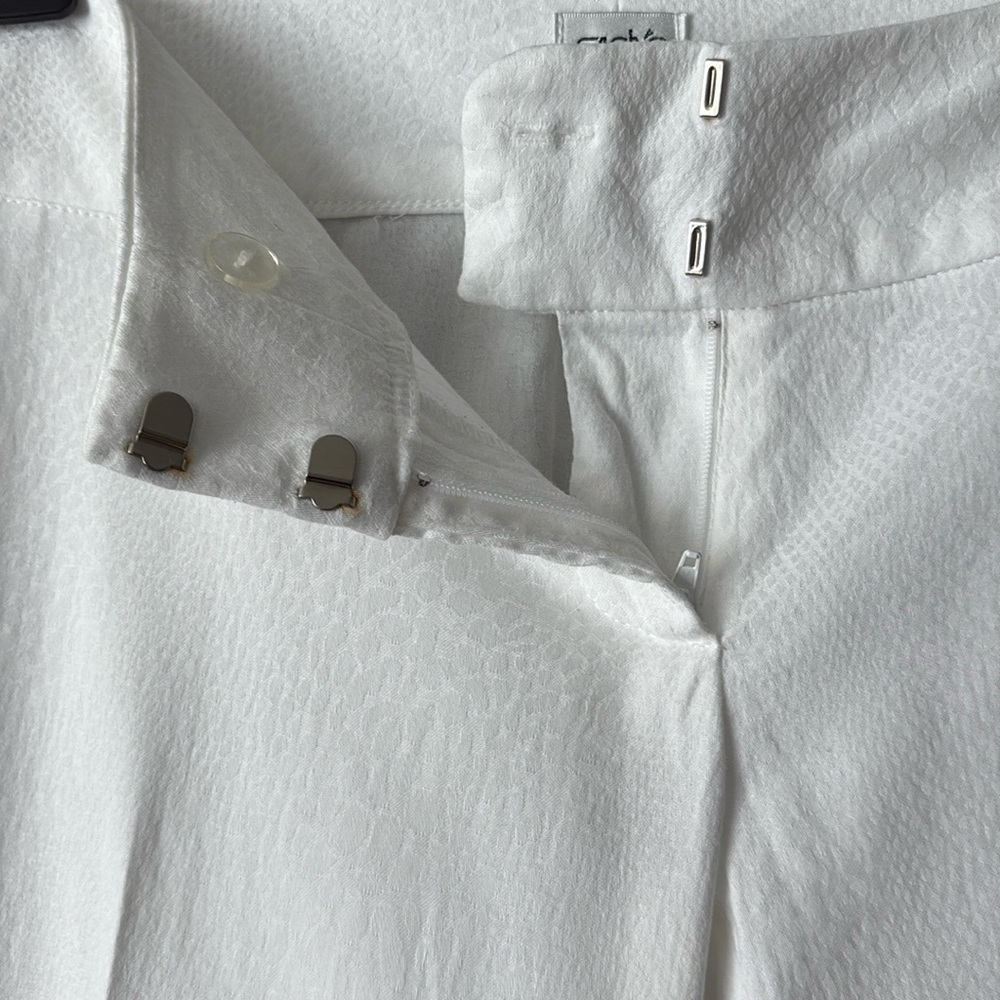 Cache White Flared Pants - Picture 2 of 7